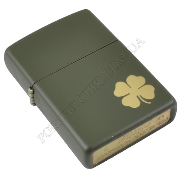 Запальничка Zippo 49796 Four Leaf Clover (Код. 16946-11) головне фото