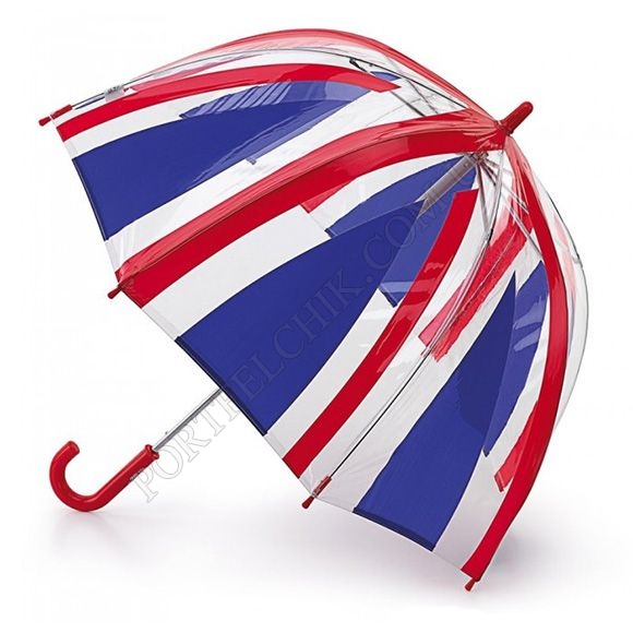 Зонт Fulton C605 Funbrella-4 Union Jack красный (Код. 9860-01) главное фото