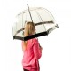 Зонт Fulton L041 Birdcage-1 Black черный (Код. 9866-01) дополнительное фото № 1