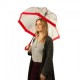 Зонт Fulton L041 Birdcage-1 Red красный (Код. 9869-01) дополнительное фото № 2