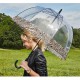 Зонт Fulton L042 Birdcage-2 Puma Border коричневый (Код. 16319-01) дополнительное фото № 2