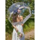 Зонт Fulton L042 Birdcage-2 Wedding Floral Border белый (Код. 16320-01) дополнительное фото № 3