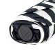 Зонт Fulton L340 Miniflat-2 Bold Stripe черный / белый (Код. 17378-01) дополнительное фото № 8