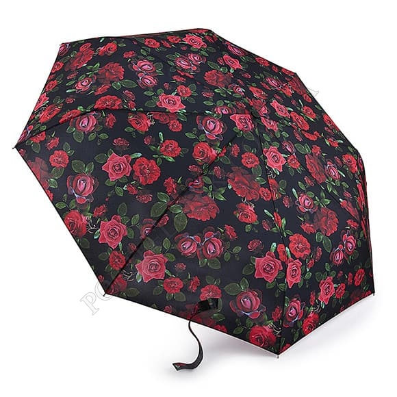 Зонт Fulton L354 Minilite-2 Dark Romance красный (Код. 16321-01) главное фото
