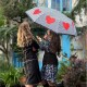 Зонт Fulton L354 Minilite-2 Love Heart Spot мультиколор (Код. 18273-01) дополнительное фото № 3