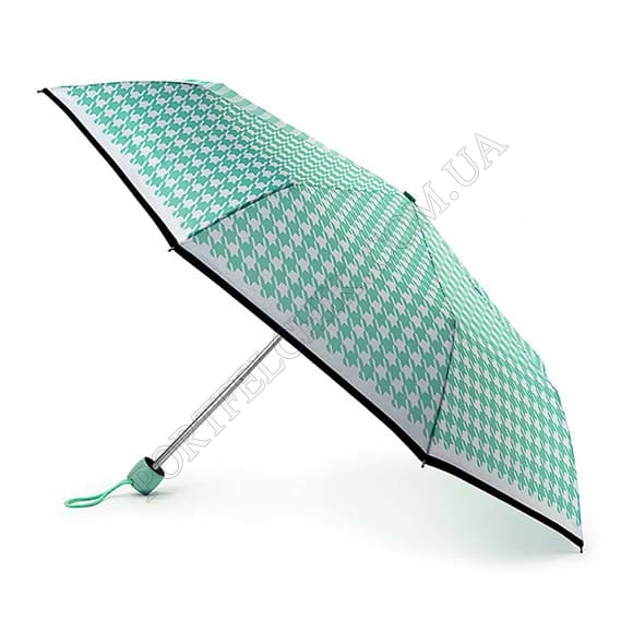 Зонт Fulton L354 Minilite-2 Minty Houndstooth мультиколор (Код. 16917-01) главное фото