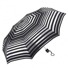 Парасолька Fulton L354 Minilite-2 Silver Stripes чорний Парасолька Fulton L354 Minilite-2 Silver Stripes чорний