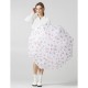 Зонт Fulton L354 Minilite-2 Watercolour Blossom белый (Код. 14739-01) дополнительное фото № 1