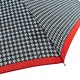 Парасолька Fulton L354 Minilite-2 Houndstooth Red Border чорний / білий (Код. 17388-01) додаткове фото № 3