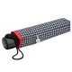 Парасолька Fulton L354 Minilite-2 Houndstooth Red Border чорний / білий (Код. 17388-01) додаткове фото № 4
