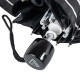 Парасолька Fulton L354 Minilite-2 Silver Stripes чорний (Код. 17393-01) додаткове фото № 5