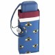 Зонт Fulton L501 Tiny-2 Bee Border синий (Код. 16751-01) дополнительное фото № 1