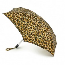 Парасолька Fulton L501 Tiny-2 Bling Leopard коричневий