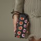 Зонт Fulton L501 Tiny-2 Floral Chain черный (Код. 13031-01) дополнительное фото № 3