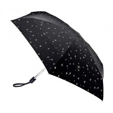 Парасолька Fulton L501 Tiny-2 Glitter Stars Black чорний