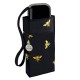 Зонт Fulton L501 Tiny-2 Golden Bees черный (Код. 17402-01) дополнительное фото № 1