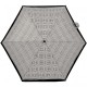 Зонт Fulton L501 Tiny-2 Classic Puppytooth серый (Код. 9918-01) дополнительное фото № 3