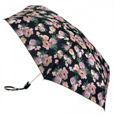 Парасолька Fulton L501 Tiny-2 Rococo Rose чорний