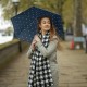 Парасолька Fulton L553 Superslim-2 Polka Dot чорний (Код. 17404-01) додаткове фото № 2