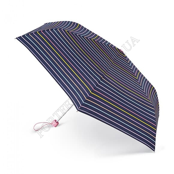 Парасолька Fulton L553 Superslim-2 Rainbow Pinstripes мультіколор (Код. 17405-01) головне фото