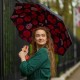 Парасолька Fulton L754 Bloomsbury-2 Floating Roses чорний (Код. 17379-01) додаткове фото № 9
