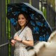 Парасолька Fulton L754 Bloomsbury-2 Night Sky Flowers чорний (Код. 17380-01) додаткове фото № 9