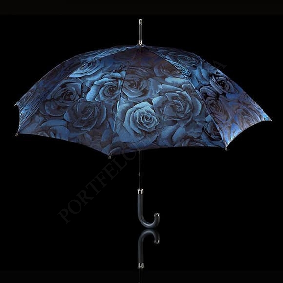 Зонт Fulton Diamond L850 Princess - Navy Rose синий (Код. 16926-01) главное фото