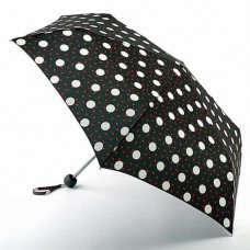 Парасолька Fulton L869 Minilite-2 Polka Lips чорний