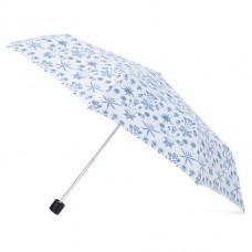 Парасолька Fulton L907 Morris & Co. Minilite-2 UV Daisy Blue Ivory синій