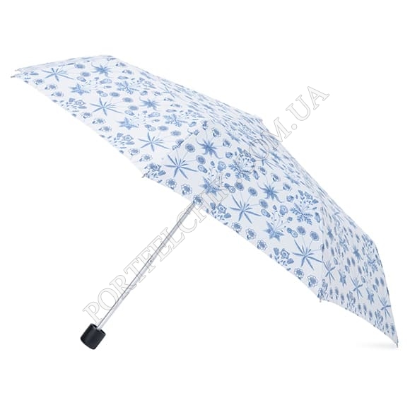 Парасолька Fulton L907 Morris & Co. Minilite-2 UV Daisy Blue Ivory синій (Код. 18971-01) головне фото