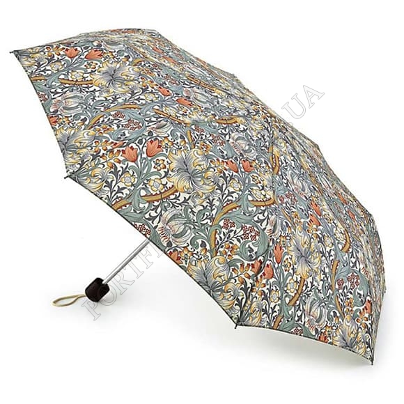 Парасолька Fulton L907 Morris & Co. Minilite-2 UV Minor Golden Lily Slate Manilla мультіколор (Код. 18968-01) головне фото