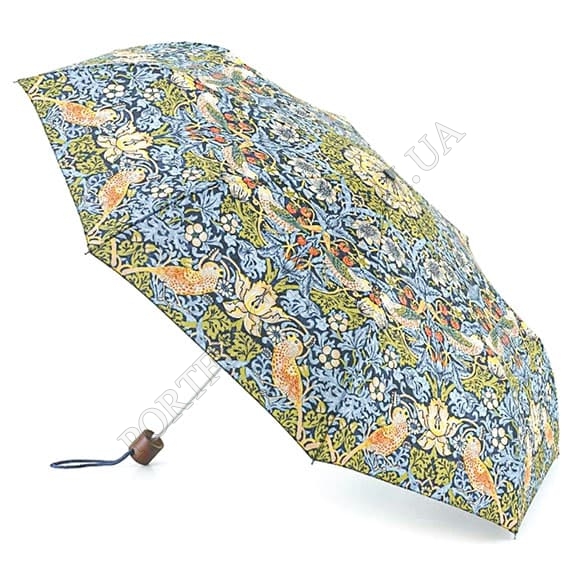 Парасолька Fulton L907 Morris & Co. Minilite-2 UV Strawberry Thief мультіколор (Код. 17719-01) головне фото