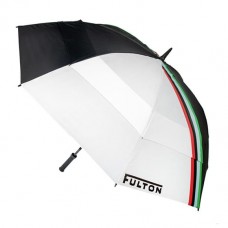 Парасолька Fulton S919 Stormshield-2 Stripe чорний / білий
