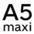 Формат аркушу: А5 maxi