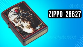 Запальничка Zippo 28627 Mazzi Skull Spider