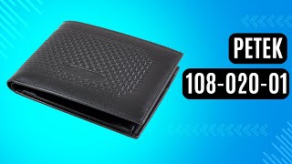 Чоловіче портмоне Petek 108-020-01 чорний