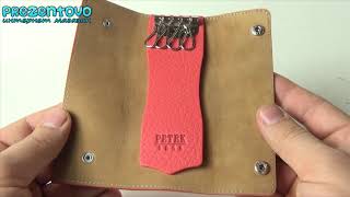 Ключница кожаная Petek 515-46BD-64