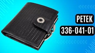Жіноче портмоне Petek 336-041-01 чорний