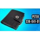 Женское портмоне Petek 336-041-01 черный (Код. 11044-10)