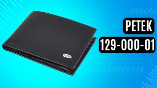 Чоловіче портмоне Petek 129-000-01 чорний