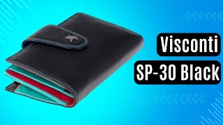 Жіноче портмоне Visconti SP-30 Black чорний