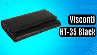 Жіночий гаманець Visconti HT-35 Black чорний