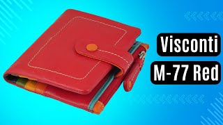 Жіноче портмоне Visconti M-77 Red червоний, комбінований