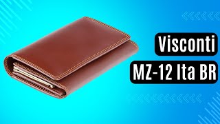Жіночий гаманець Visconti MZ-12 Ita BR коричневий
