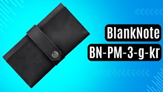 Жіночий гаманець BlankNote BN-PM-3-g-kr Crazy Horse чорний