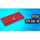 Женский кошелек Petek 379-041-10 красный (Код. 10534-10)