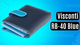 Жіноче портмоне Visconti RB-40 Blue синій