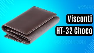 Жіноче портмоне Visconti HT-32 Choco коричневий
