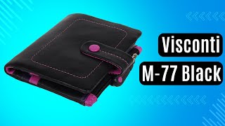 Жіноче портмоне Visconti M-77 Black чорний