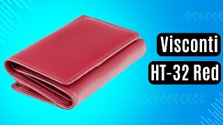 Жіноче портмоне Visconti HT-32 Red червоний
